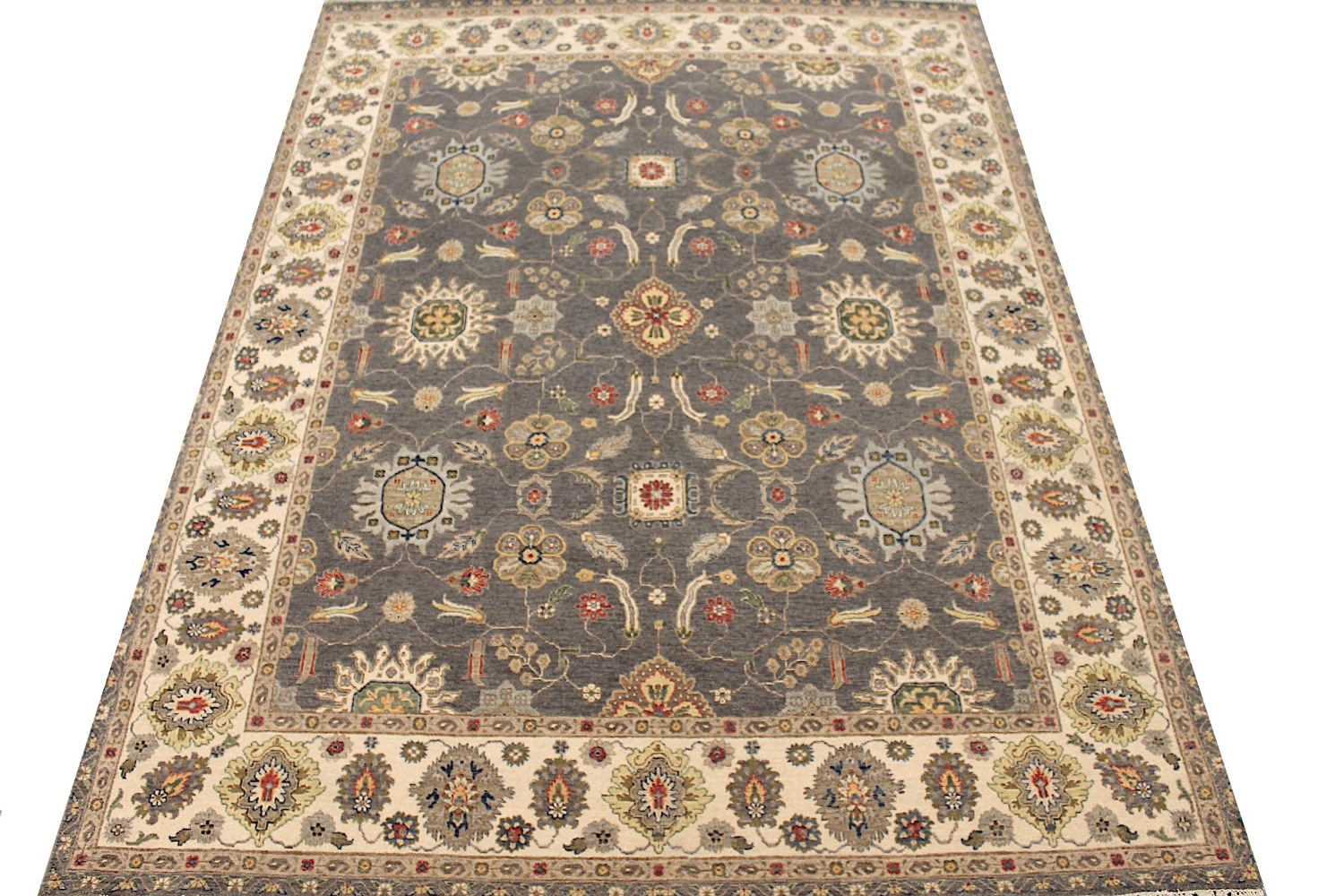 8x10 Traditional Hand Knotted Wool Area Rug - MR029002