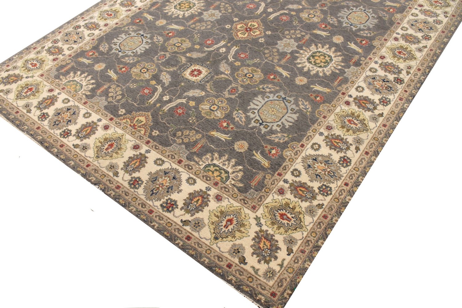 8x10 Traditional Hand Knotted Wool Area Rug - MR029002