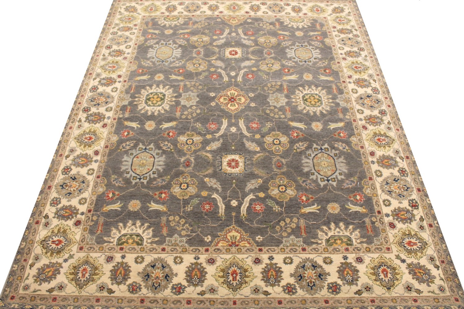 8x10 Traditional Hand Knotted Wool Area Rug - MR029002