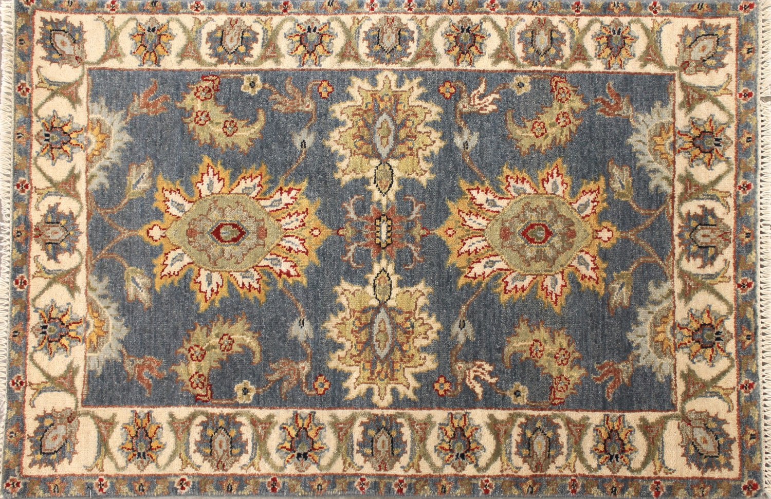 2X4 Traditional Hand Knotted Wool Area Rug - MR029004