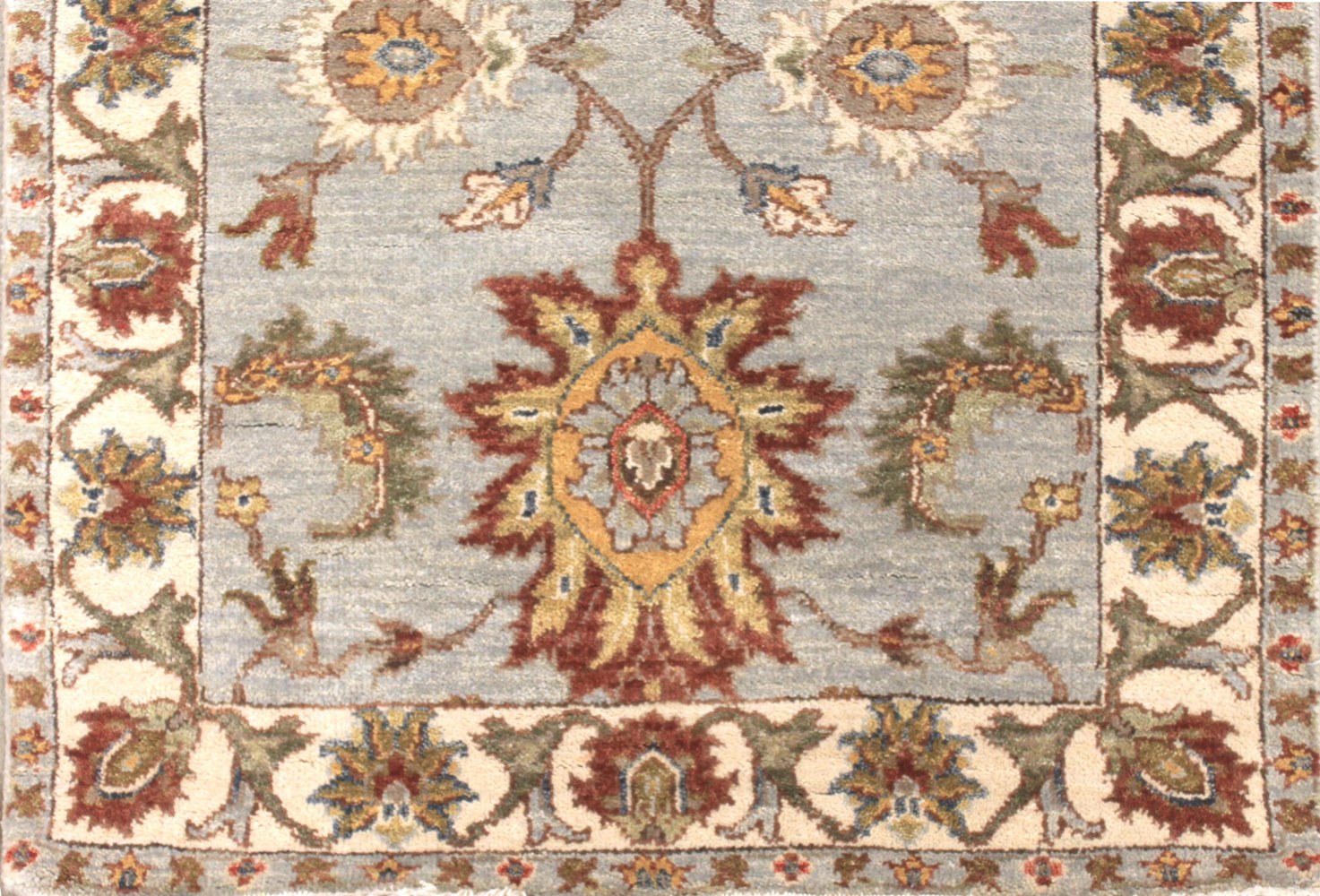 13 ft. & Longer Runner Traditional Hand Knotted Wool Area Rug - MR029007