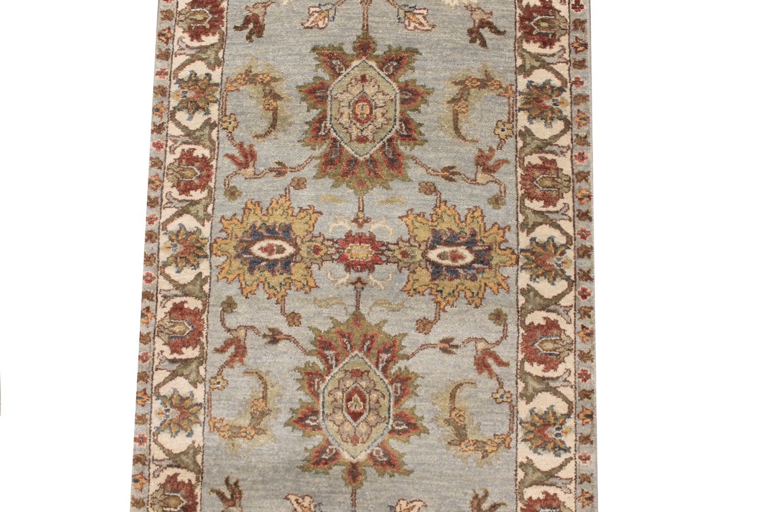 13 ft. & Longer Runner Traditional Hand Knotted Wool Area Rug - MR029007