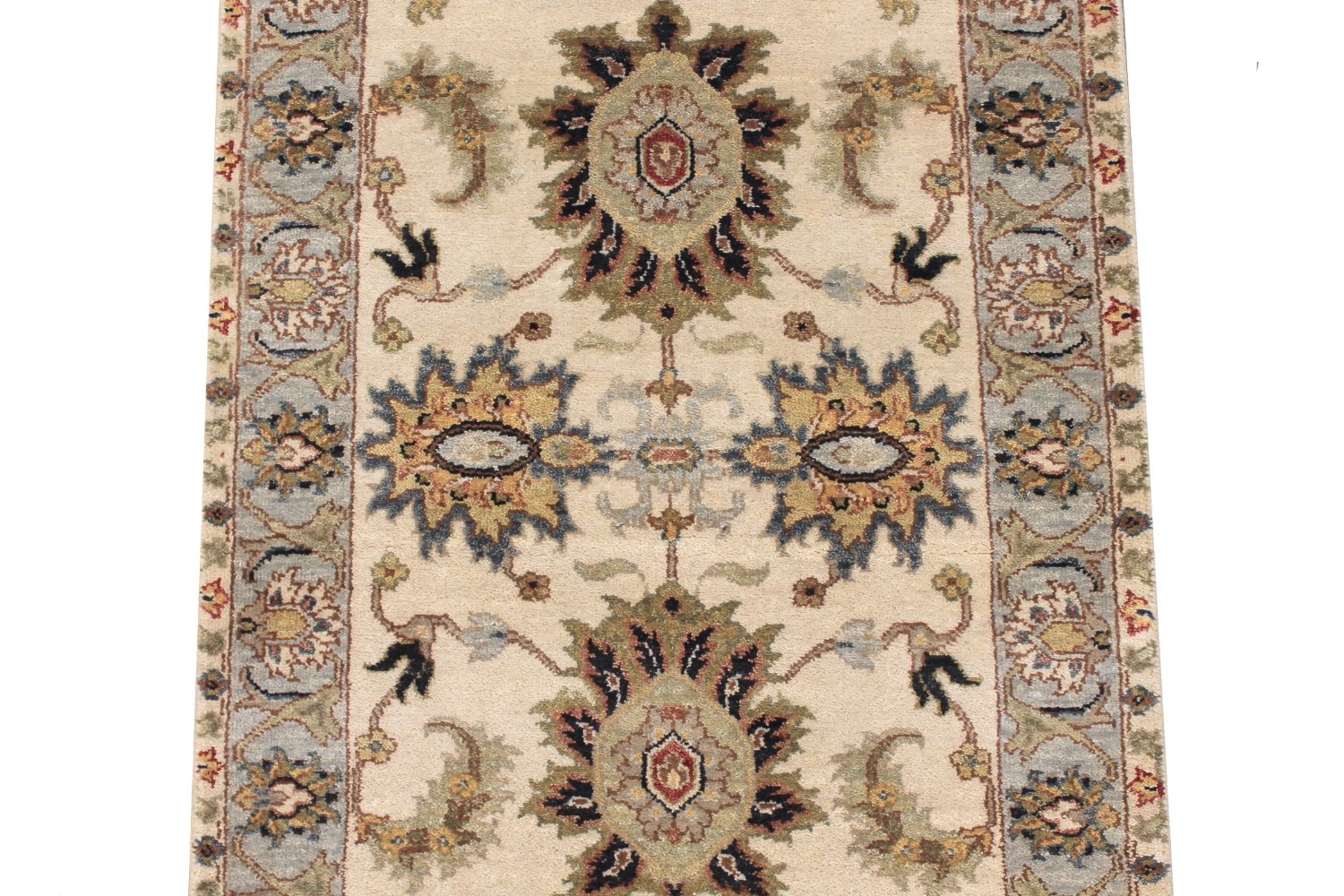 13 ft. & Longer Runner Traditional Hand Knotted Wool Area Rug - MR029008