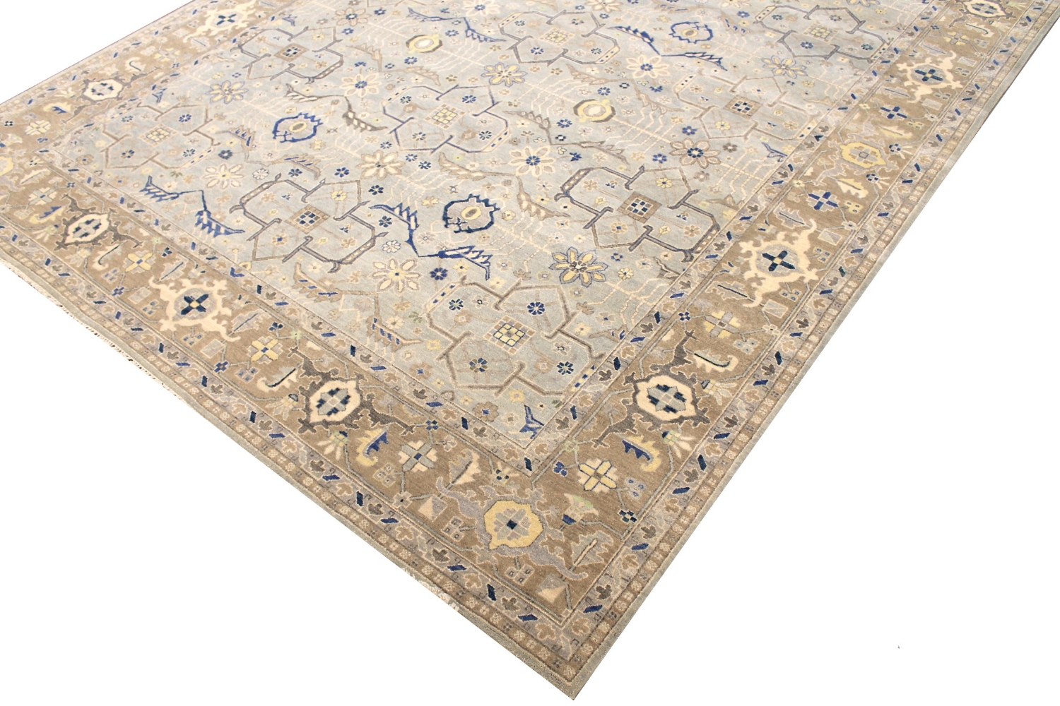 9x12 Traditional Hand Knotted Wool Area Rug - MR029009