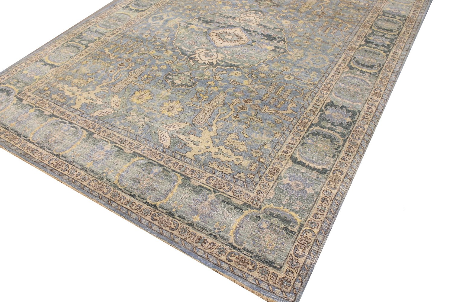 9x12 Aryana & Antique Revivals Hand Knotted Wool Area Rug - MR029034