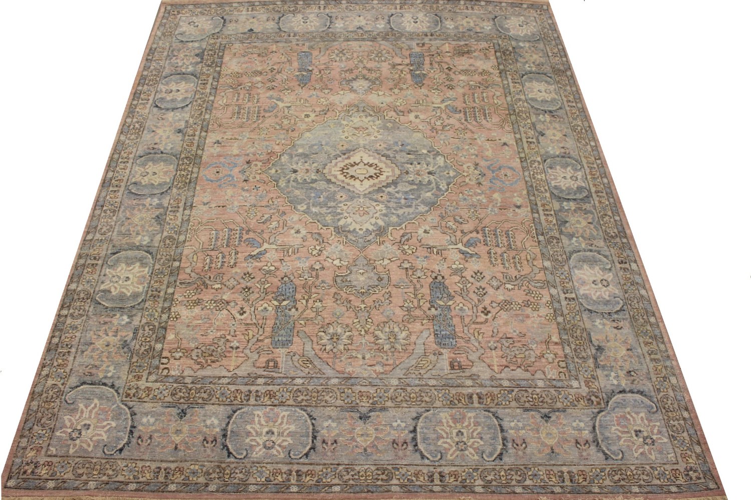 8x10 Aryana & Antique Revivals Hand Knotted Wool Area Rug - MR029035