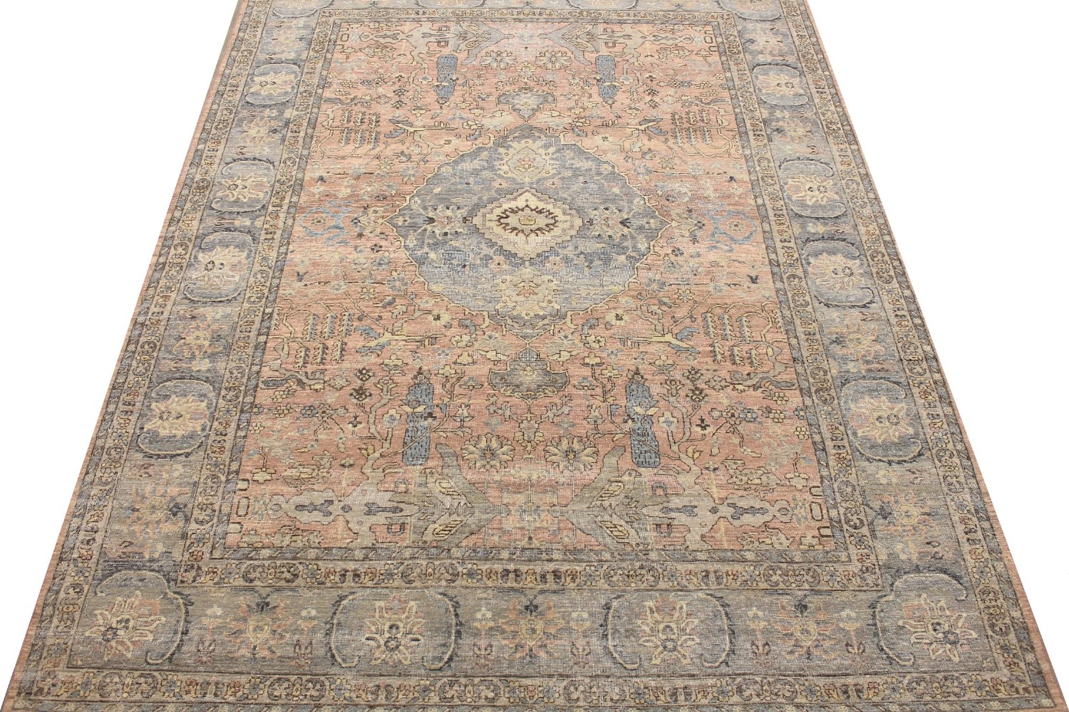 9x12 Aryana & Antique Revivals Hand Knotted Wool Area Rug - MR029036