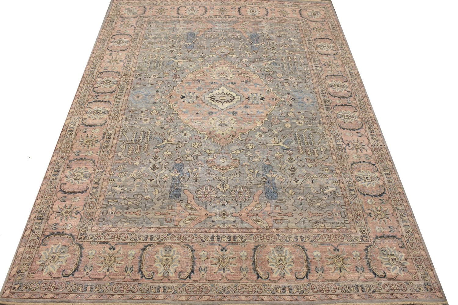 9x12 Aryana & Antique Revivals Hand Knotted Wool Area Rug - MR029038