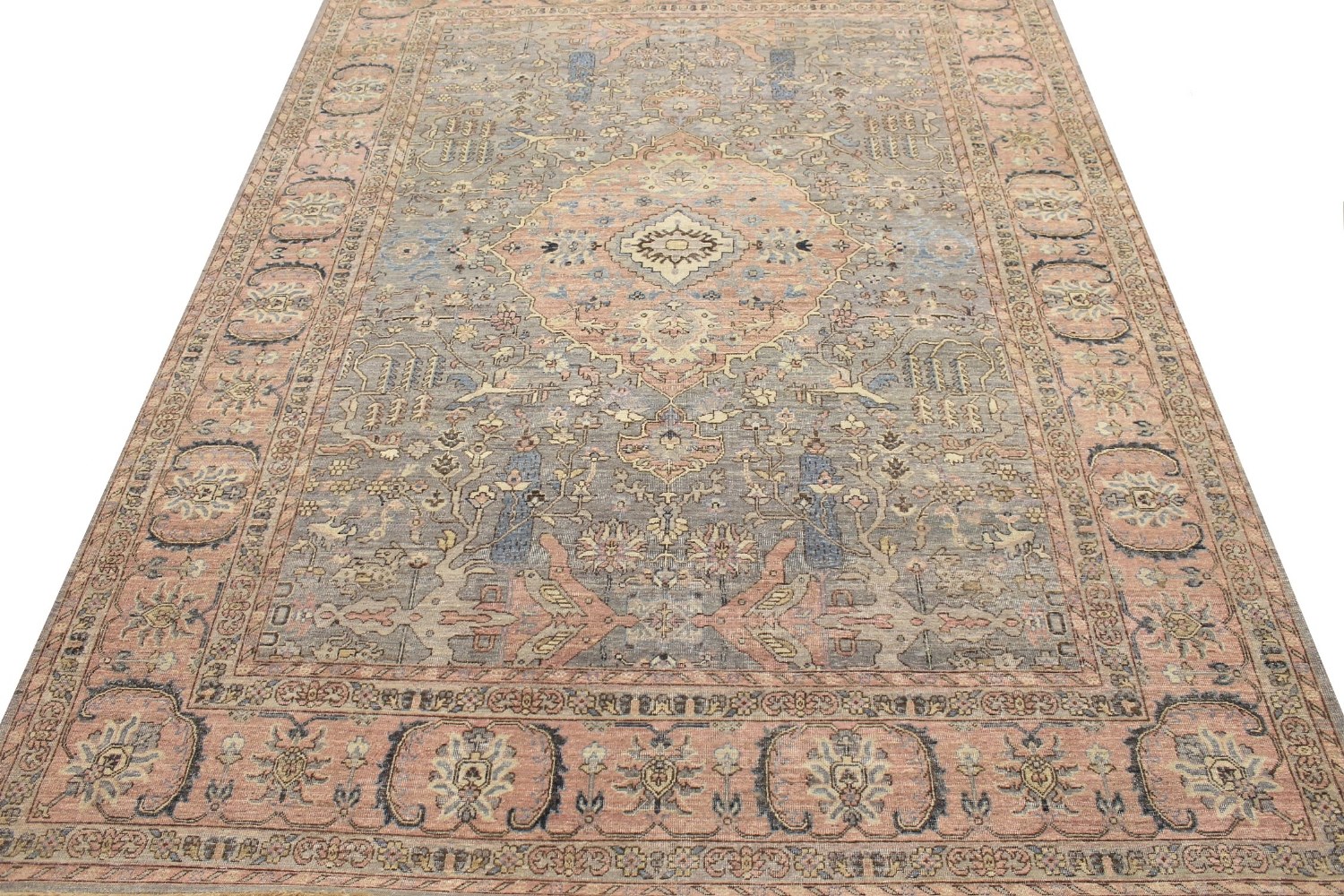 9x12 Aryana & Antique Revivals Hand Knotted Wool Area Rug - MR029038