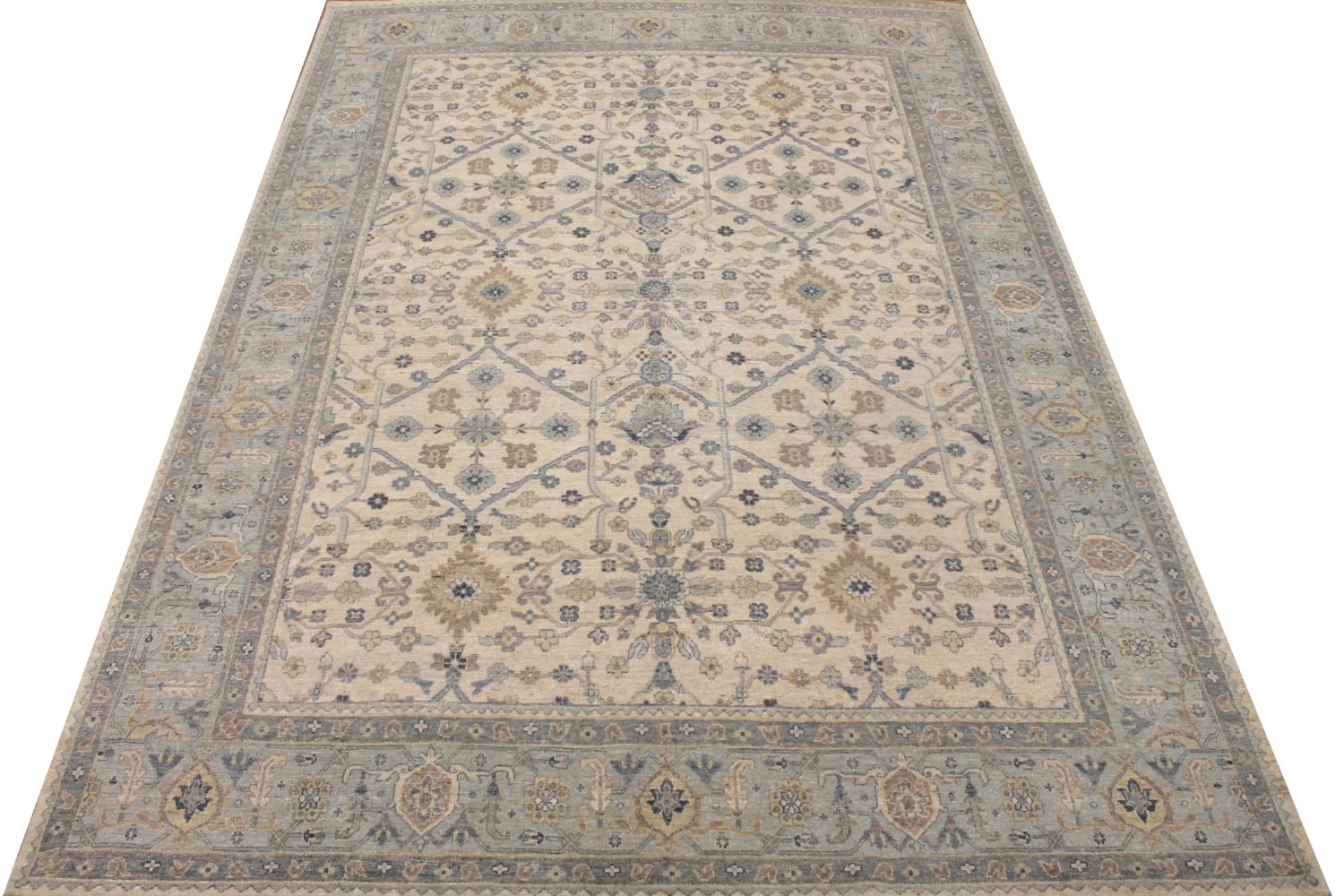 9x12 Aryana & Antique Revivals Hand Knotted Wool Area Rug - MR029044