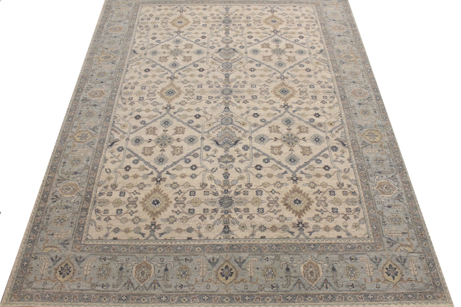 9x12 Aryana & Antique Revivals Hand Knotted Wool Area Rug - MR029044