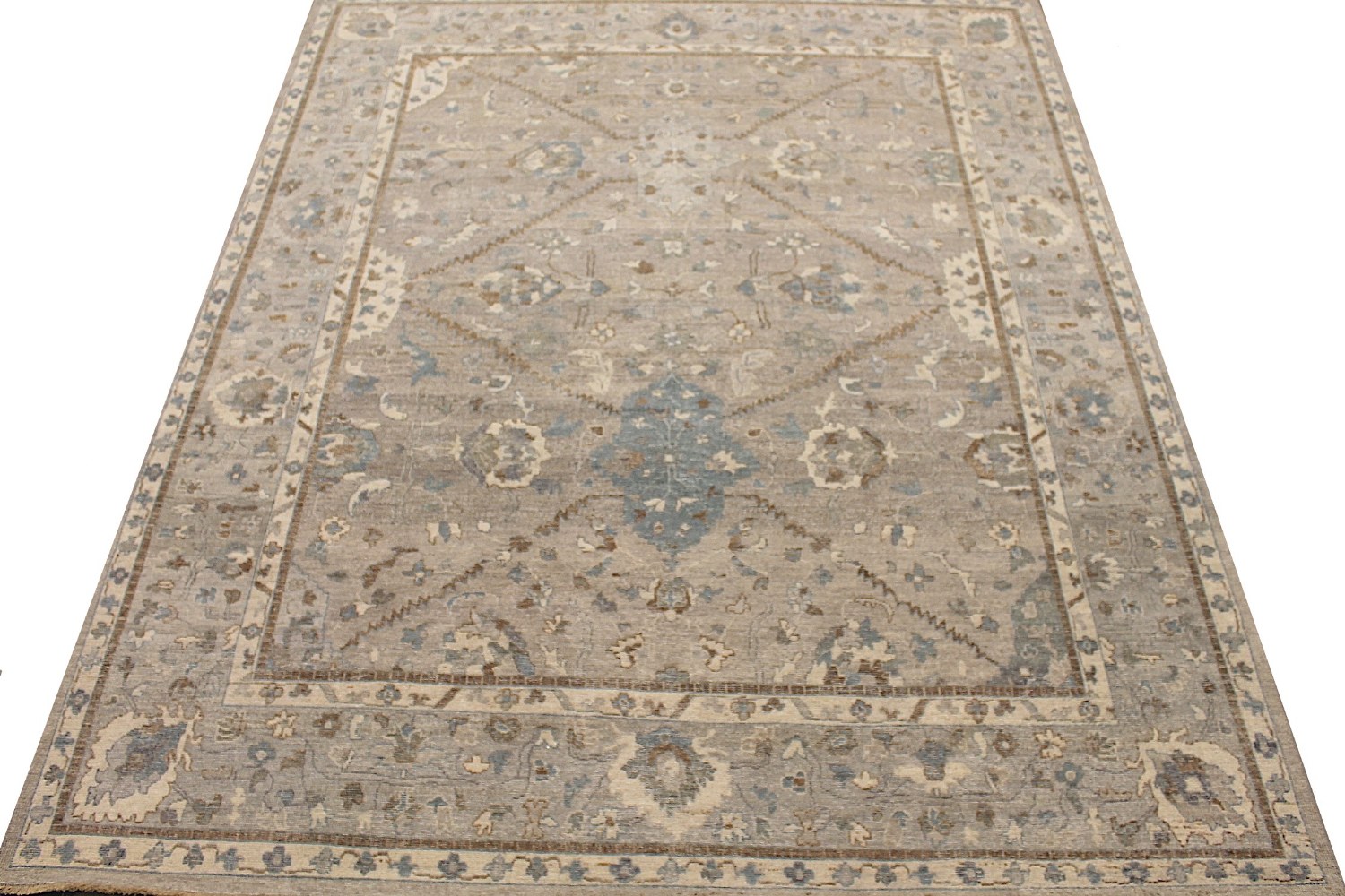 8x10 Aryana & Antique Revivals Hand Knotted Wool Area Rug - MR029046