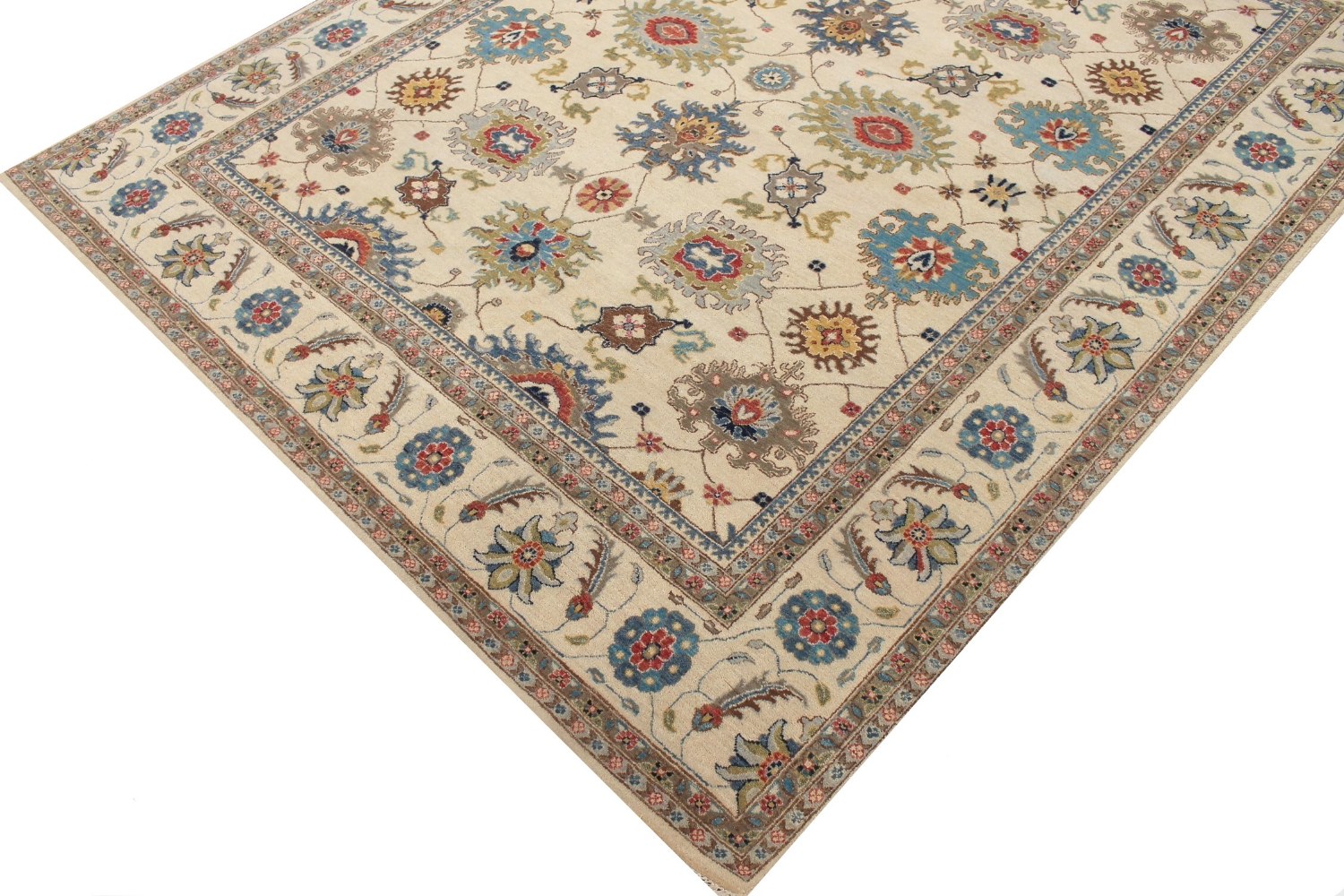 8x10 Traditional Hand Knotted Wool Area Rug - MR029068