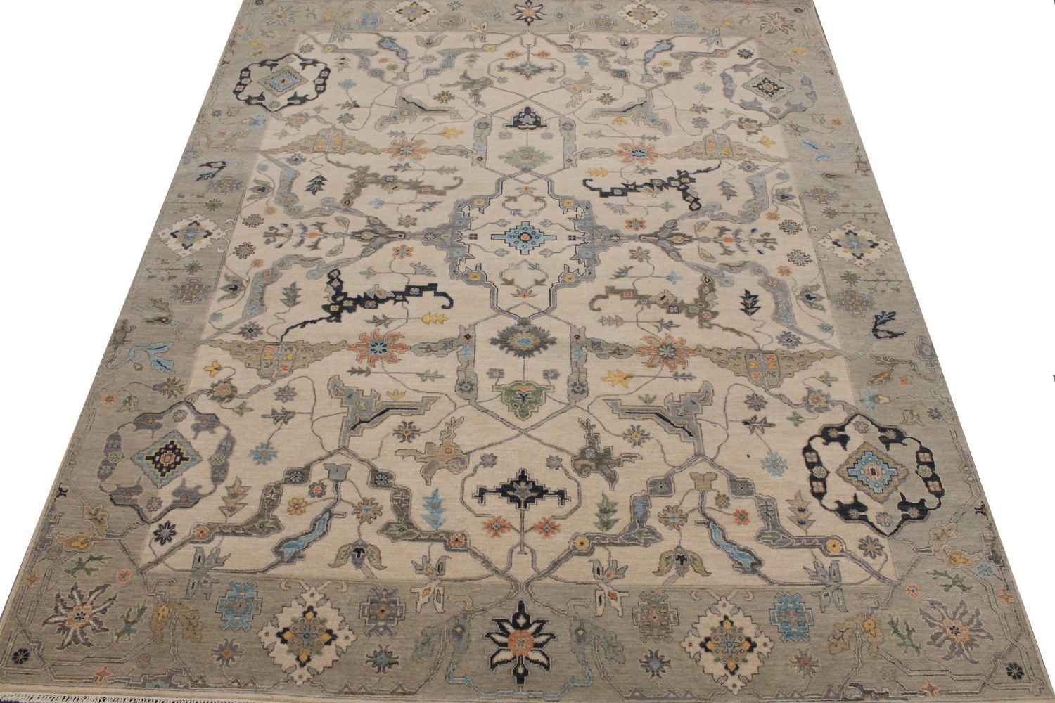 8x10 Traditional Hand Knotted Wool Area Rug - MR029076