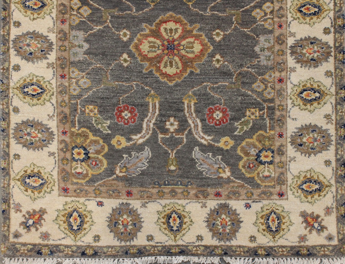 8 ft. Runner Traditional Hand Knotted Wool Area Rug - MR029080