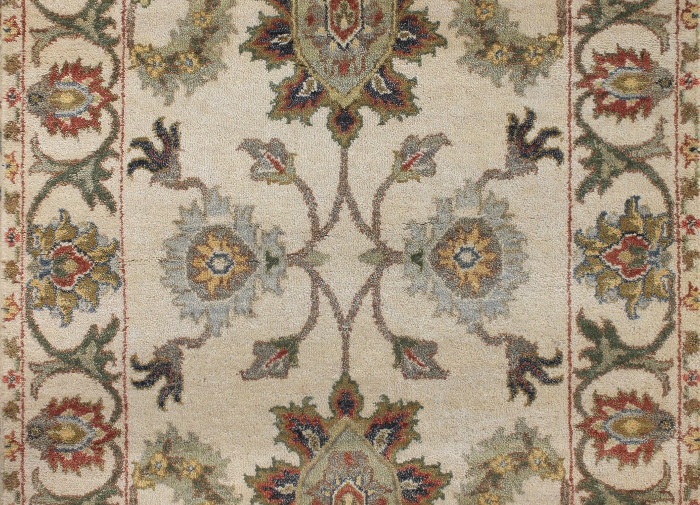 8 ft. Runner Traditional Hand Knotted Wool Area Rug - MR029081