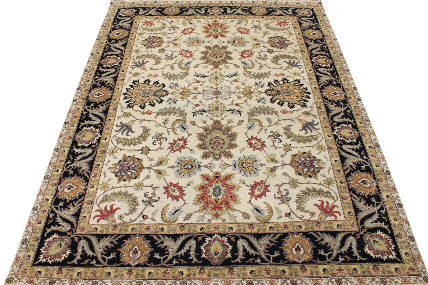 9x12 Traditional Hand Knotted Wool Area Rug - MR029094