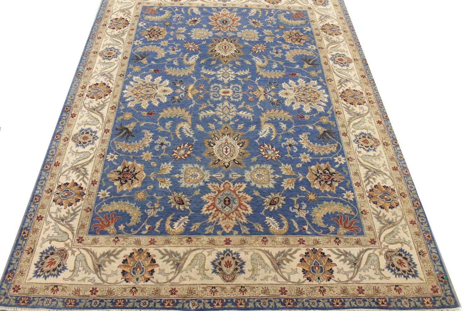 9x12 Traditional Hand Knotted Wool Area Rug - MR029101