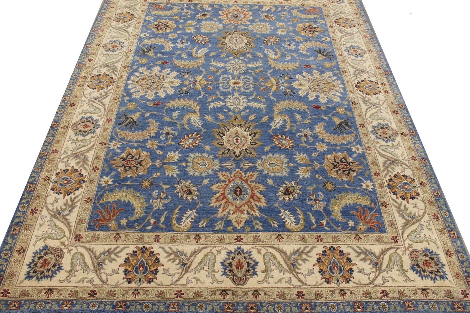 9x12 Traditional Hand Knotted Wool Area Rug - MR029101