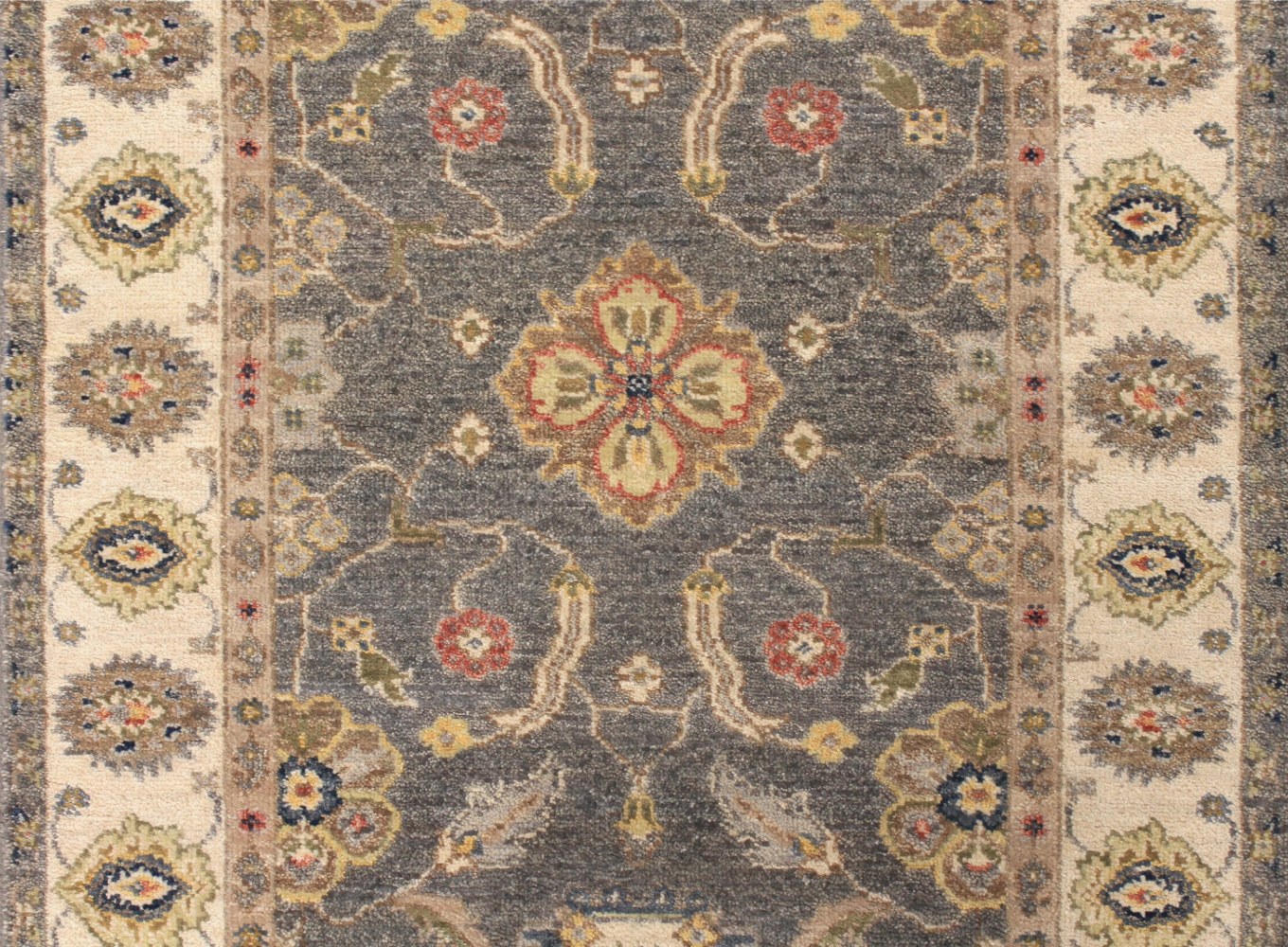 10 ft. Runner Traditional Hand Knotted Wool Area Rug - MR029104