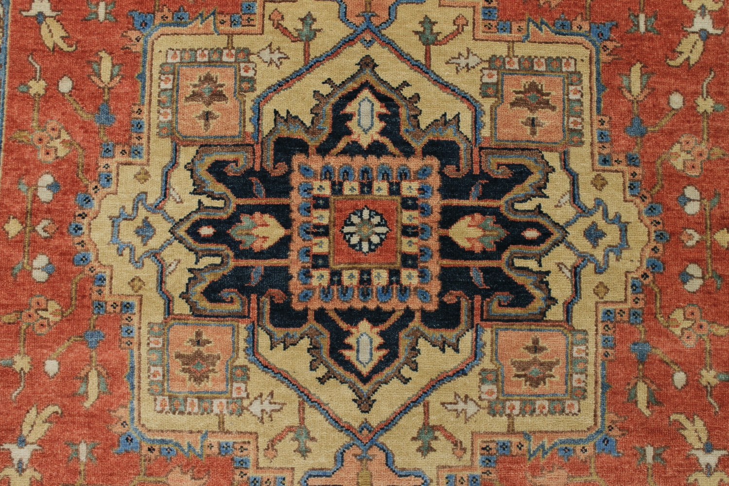 5x7/8 Heriz/Serapi Hand Knotted Wool Area Rug - MR029122