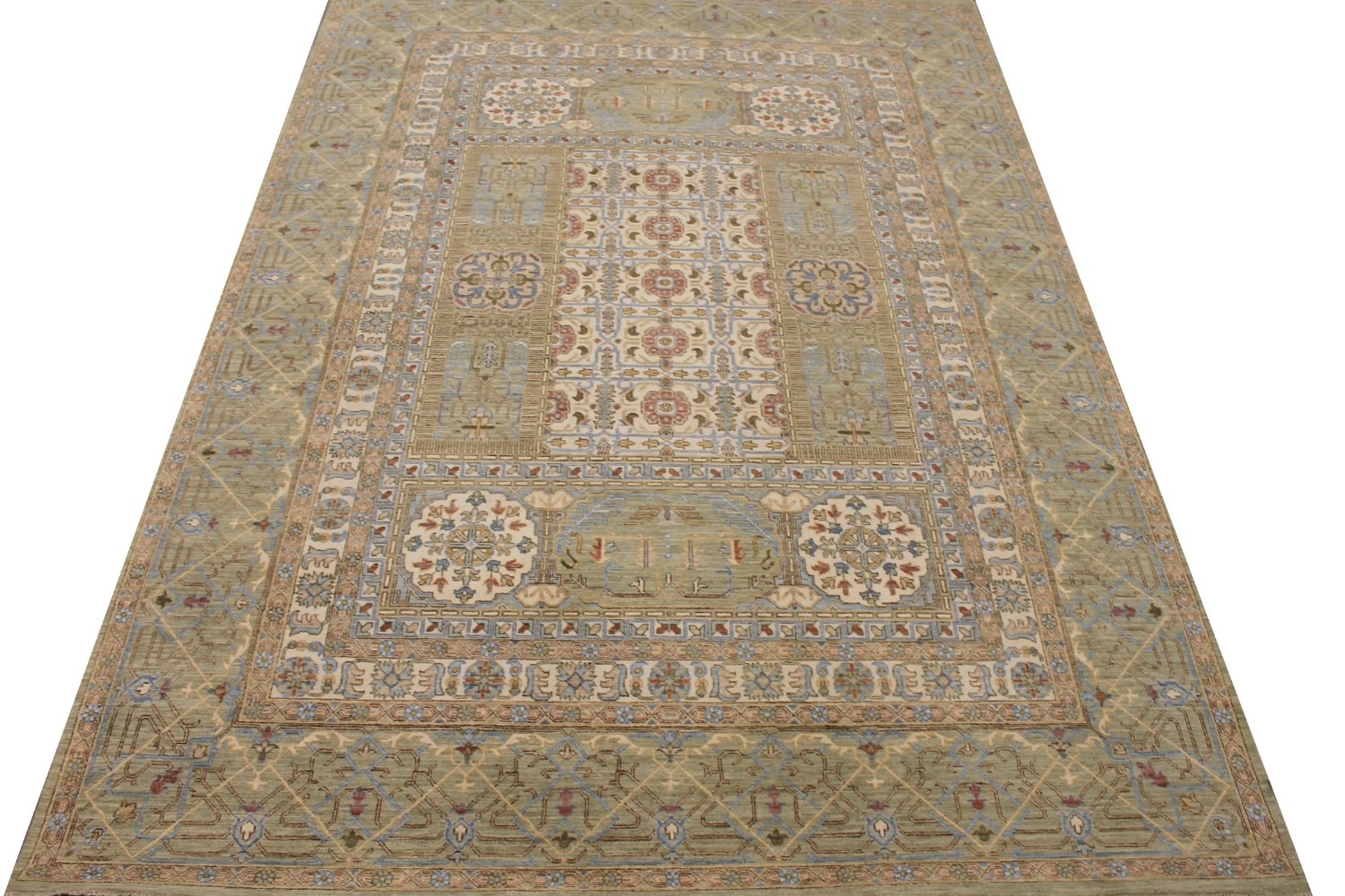 9x12 Traditional Hand Knotted Wool Area Rug - MR029149