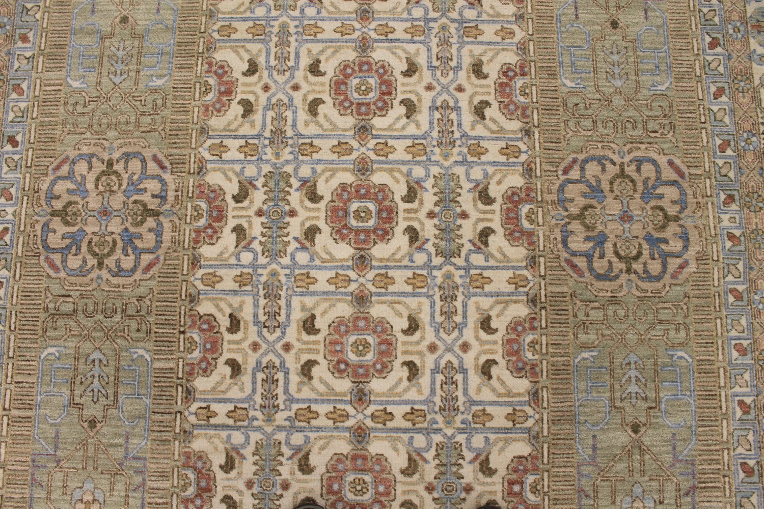 9x12 Traditional Hand Knotted Wool Area Rug - MR029149