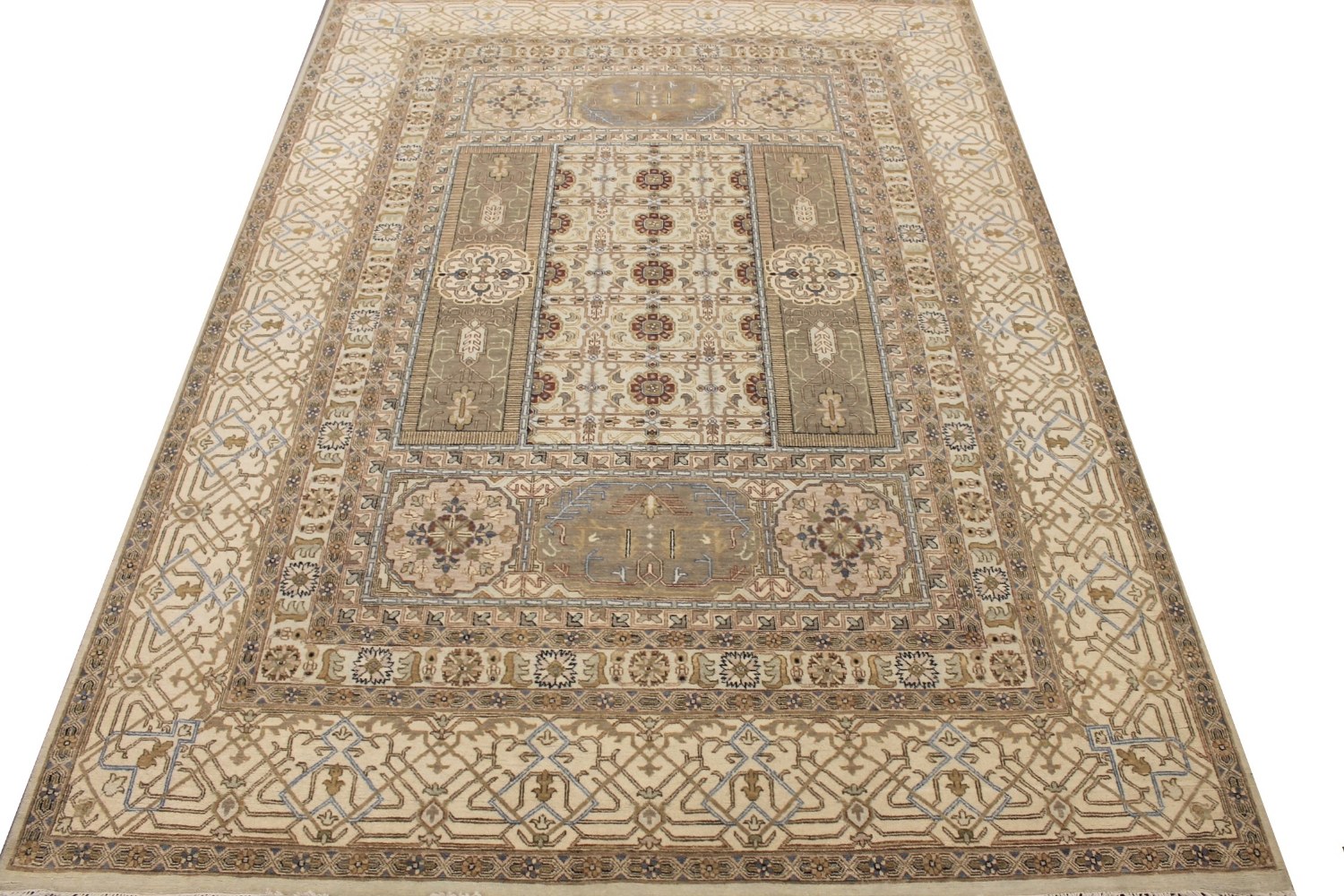 9x12 Traditional Hand Knotted Wool Area Rug - MR029150