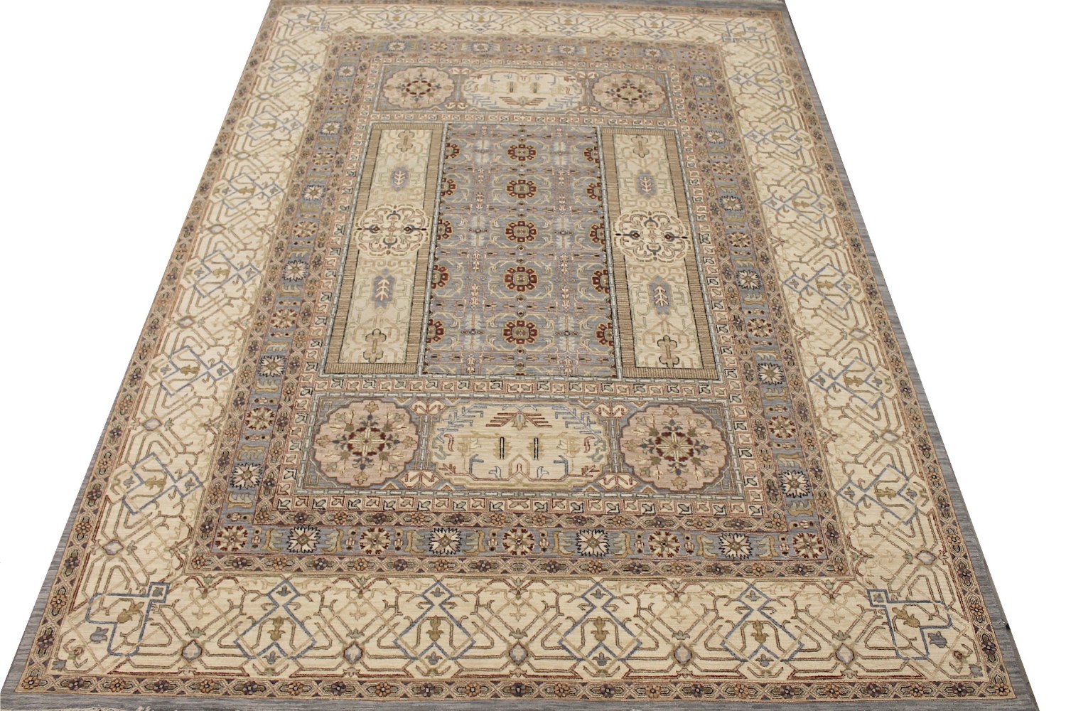 9x12 Traditional Hand Knotted Wool Area Rug - MR029151