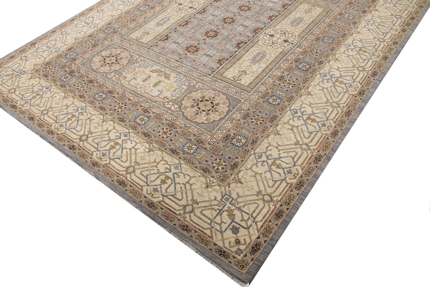 9x12 Traditional Hand Knotted Wool Area Rug - MR029151