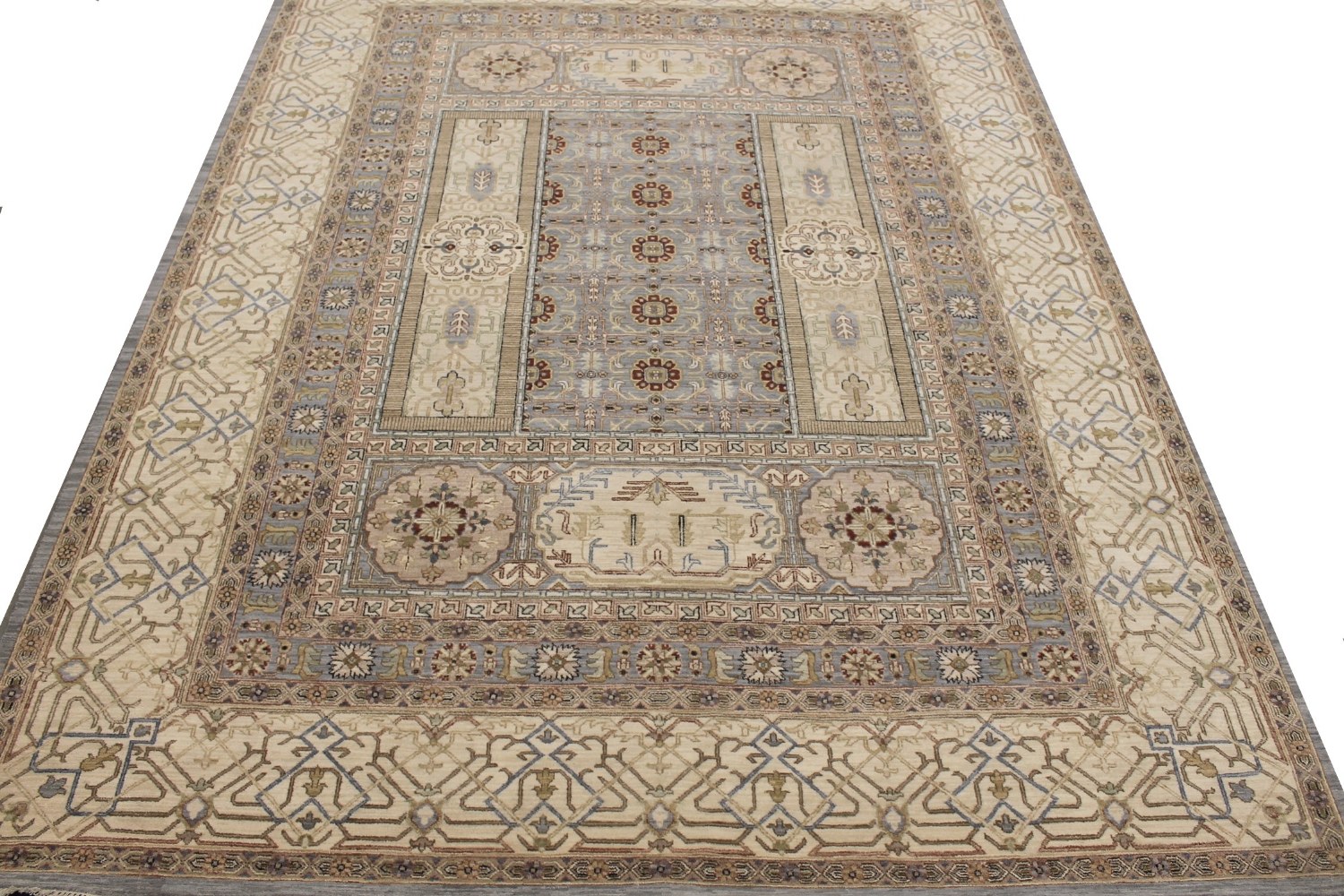 9x12 Traditional Hand Knotted Wool Area Rug - MR029151