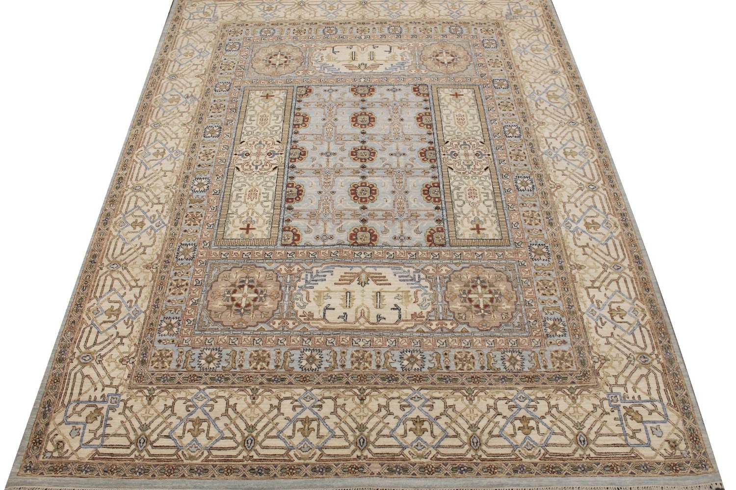 8x10 Traditional Hand Knotted Wool Area Rug - MR029154