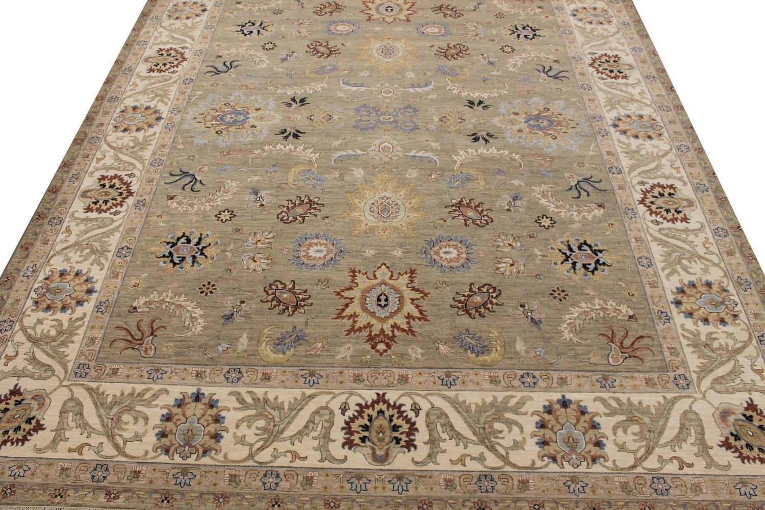 OVERSIZE Traditional Hand Knotted Wool Area Rug - MR029159