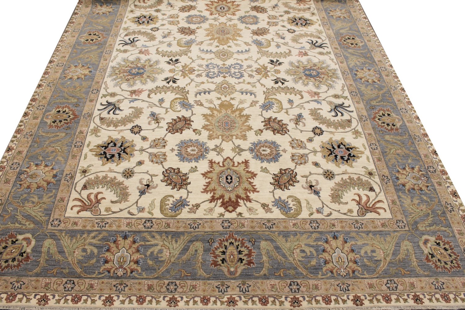 OVERSIZE Traditional Hand Knotted Wool Area Rug - MR029160