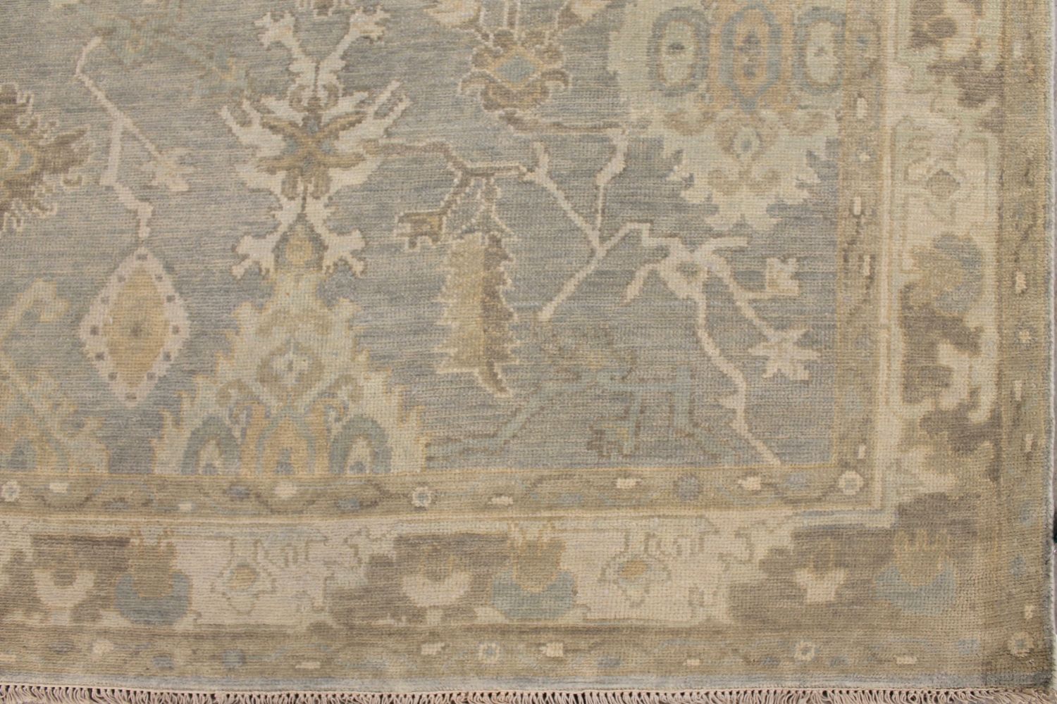 9x12 Oushak Hand Knotted Wool Area Rug - MR029195