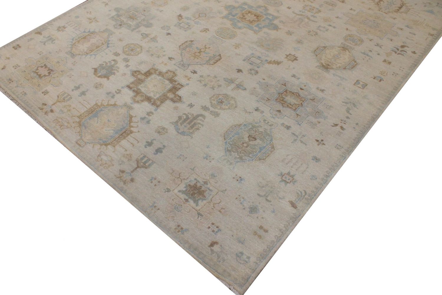 8x10 Oushak Hand Knotted Wool Area Rug - MR029196