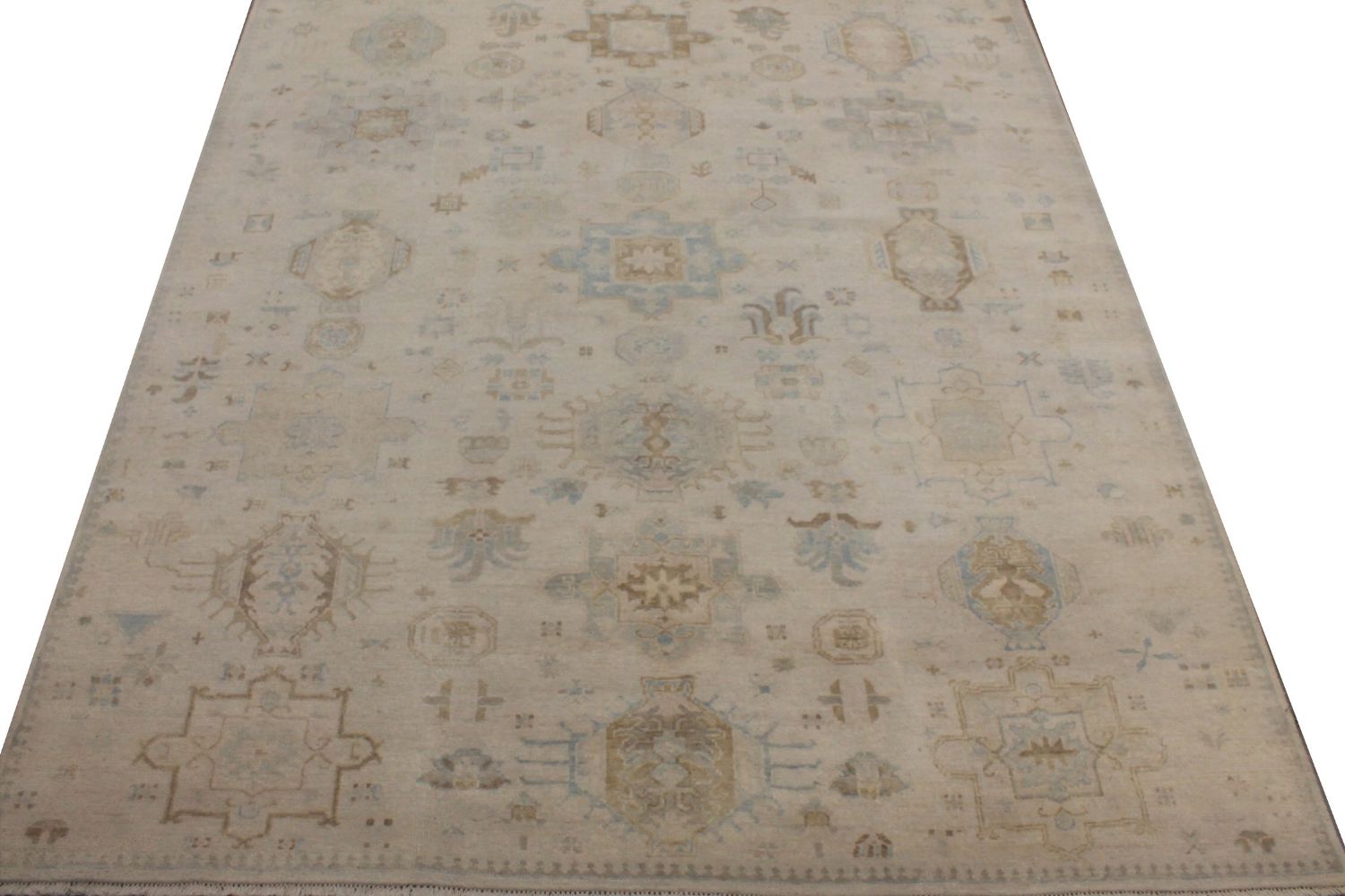 8x10 Oushak Hand Knotted Wool Area Rug - MR029196