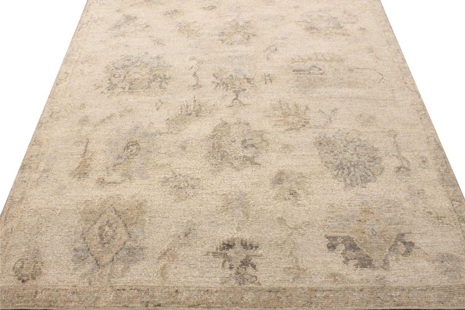 10x14 Oushak Hand Knotted Wool Area Rug - MR029197