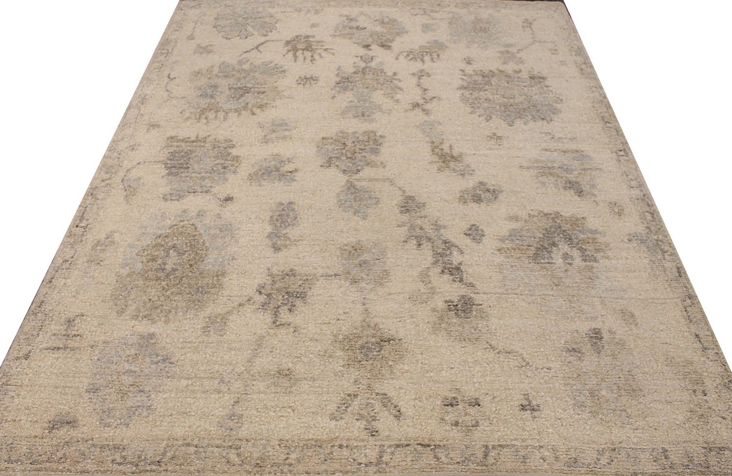 9x12 Oushak Hand Knotted Wool Area Rug - MR029198