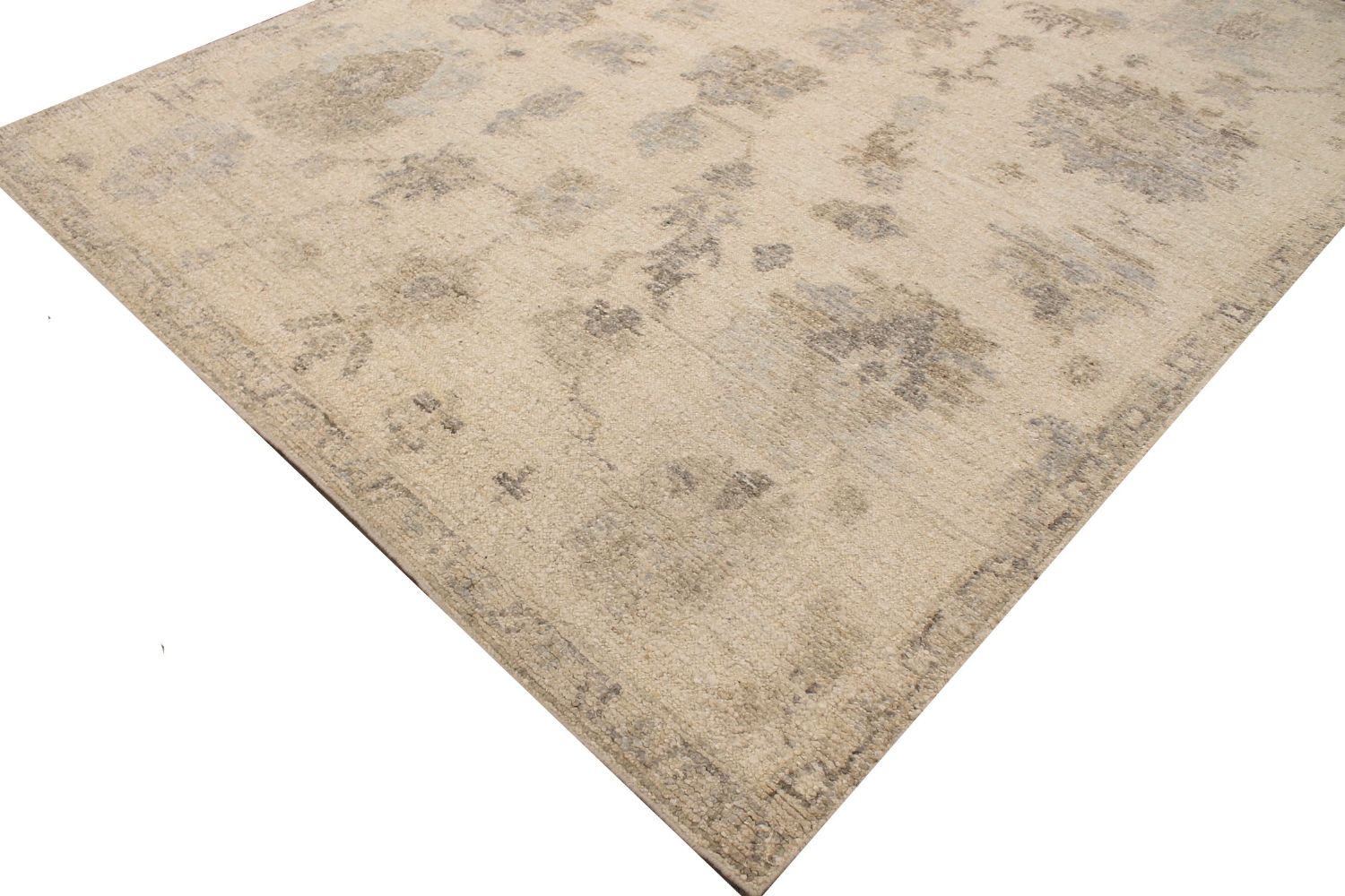 9x12 Oushak Hand Knotted Wool Area Rug - MR029198