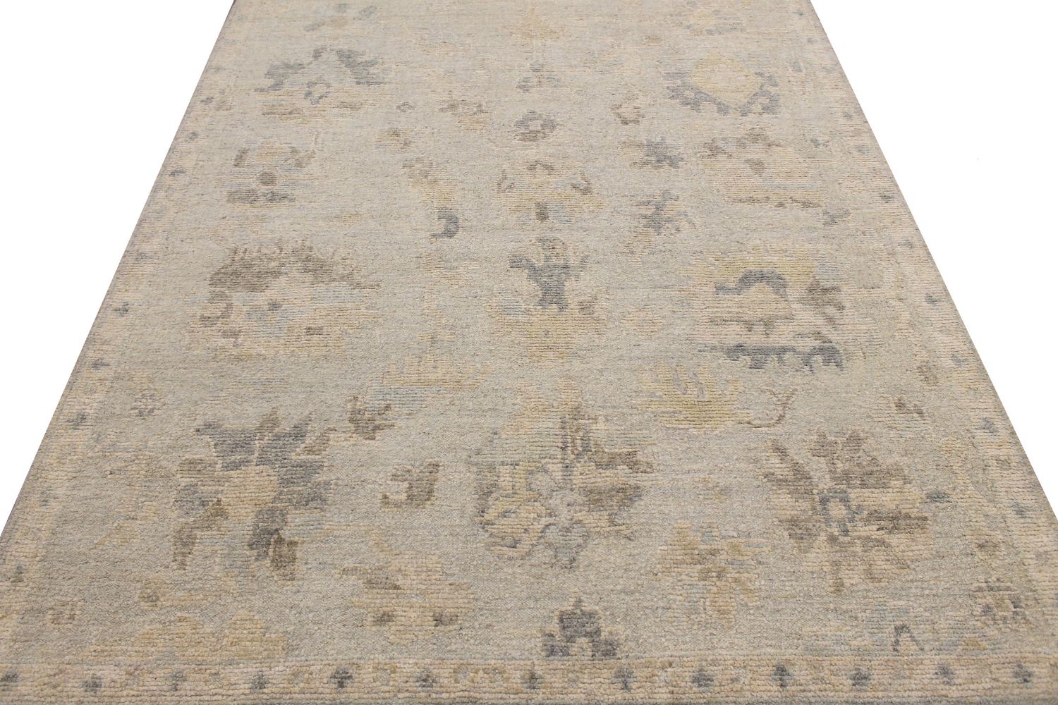 9x12 Oushak Hand Knotted Wool Area Rug - MR029199