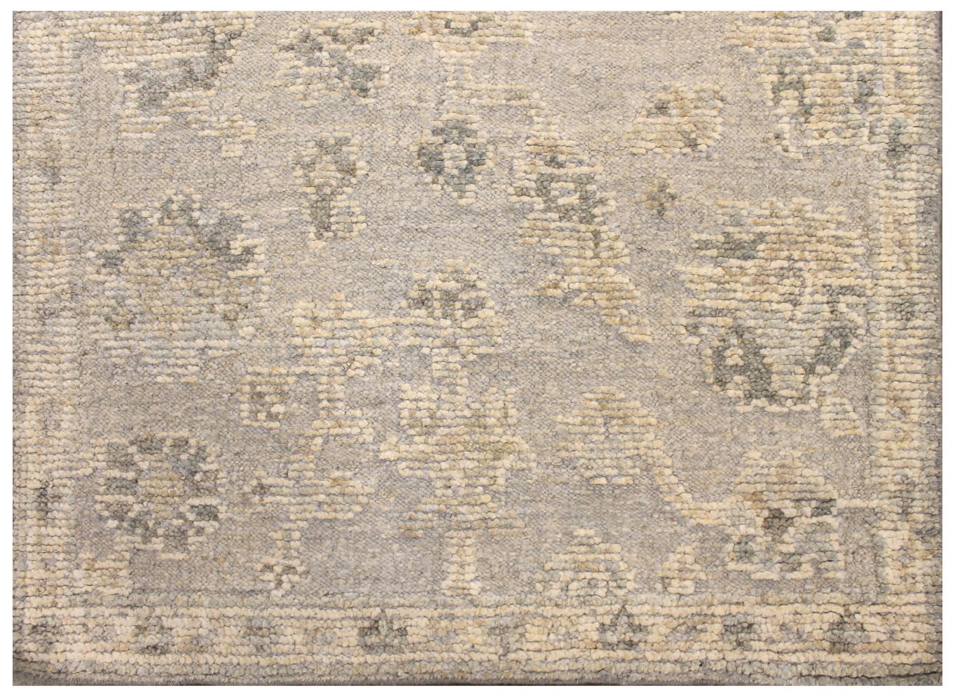 4x6 Oushak Hand Knotted Wool Area Rug - MR029200