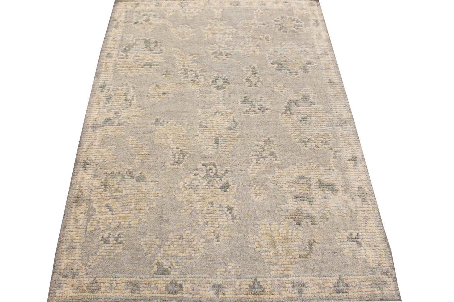 4x6 Oushak Hand Knotted Wool Area Rug - MR029200