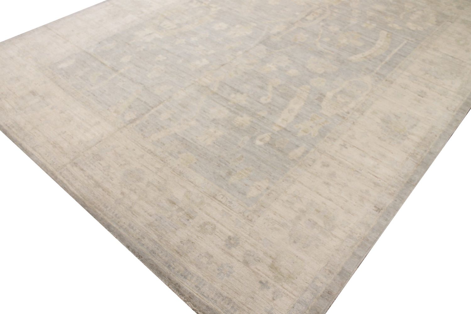 10x14 Oushak Hand Knotted Wool Area Rug - MR029218