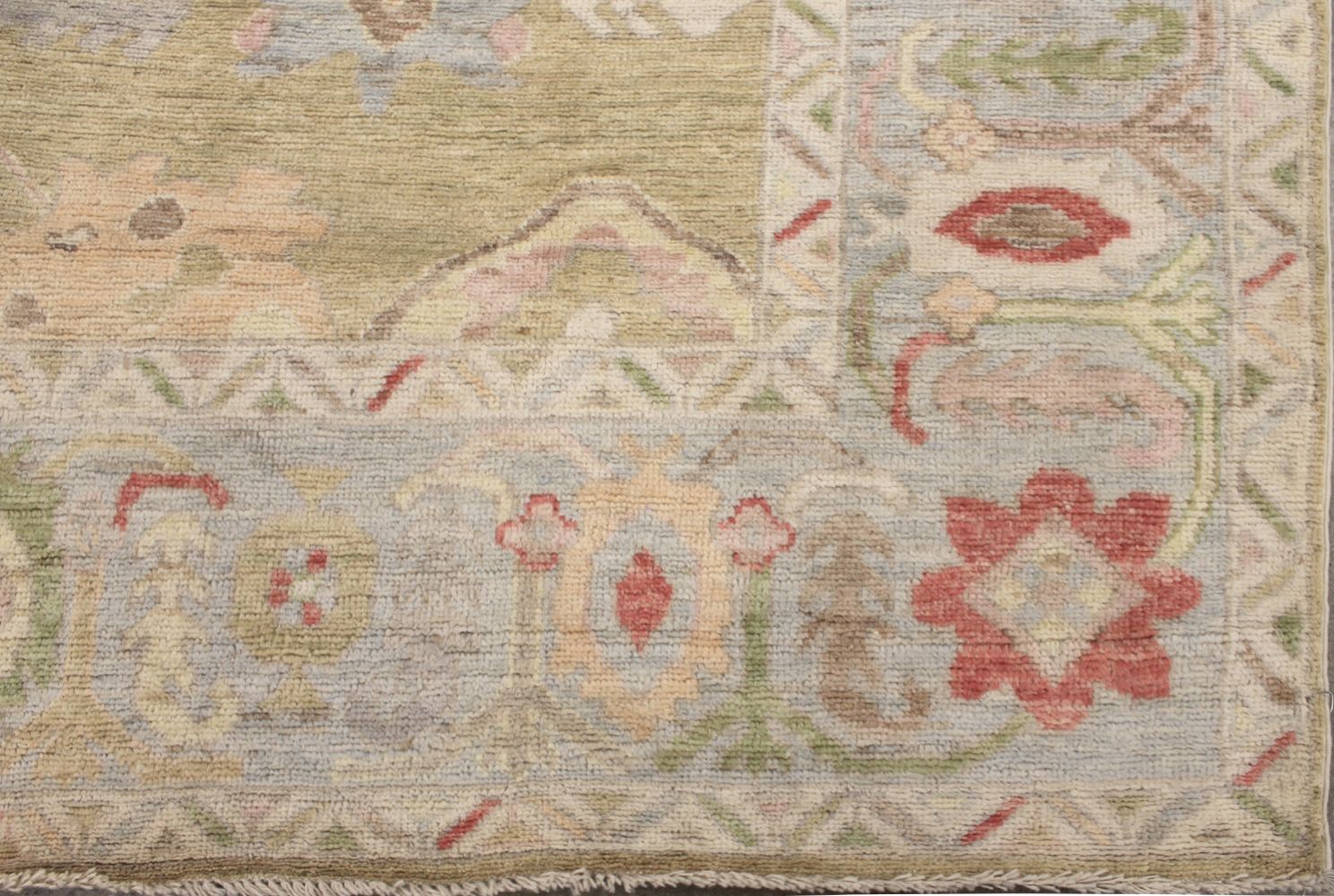 8x10 Oushak Hand Knotted Wool Area Rug - MR029220