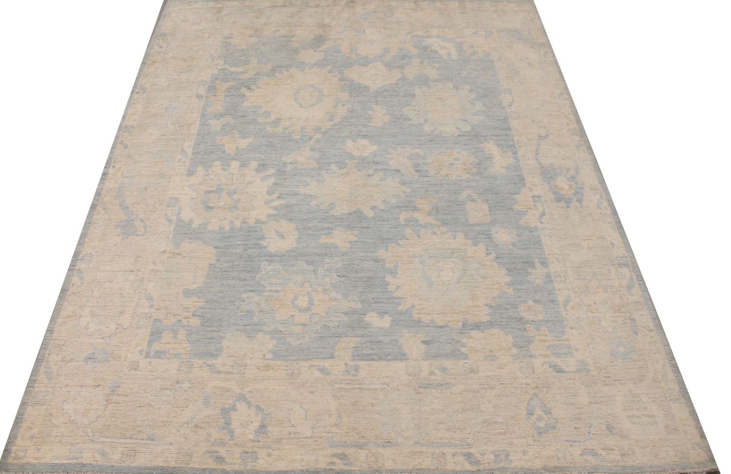 8x10 Oushak Hand Knotted Wool Area Rug - MR029221