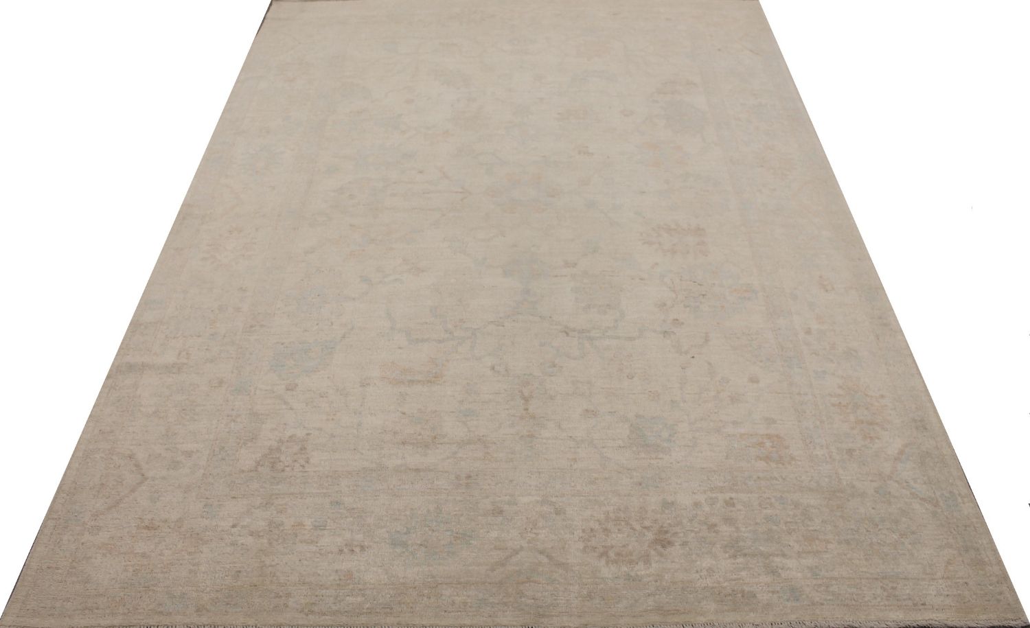 9x12 Oushak Hand Knotted Wool Area Rug - MR029222