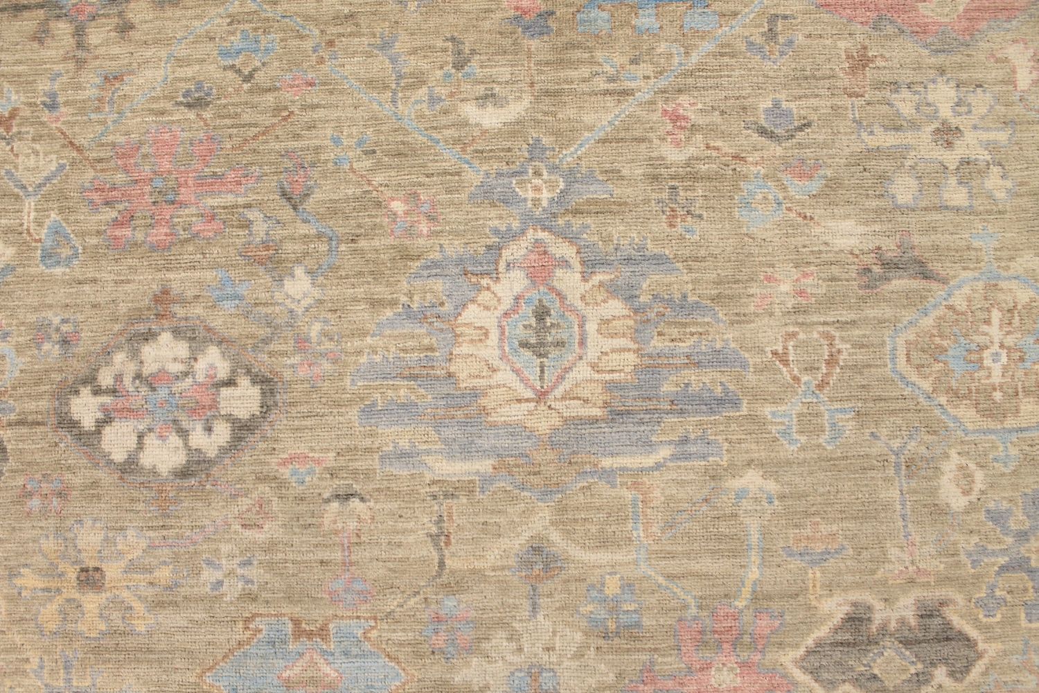 8x10 Oushak Hand Knotted Wool Area Rug - MR029237