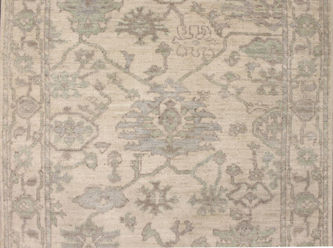 4x6 Oushak Hand Knotted Wool Area Rug - MR029244