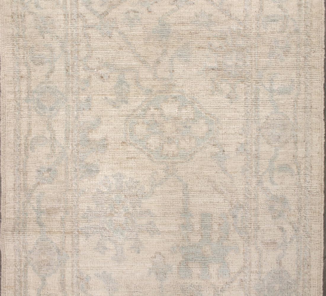 12 ft. Runner Oushak Hand Knotted Wool Area Rug - MR029262